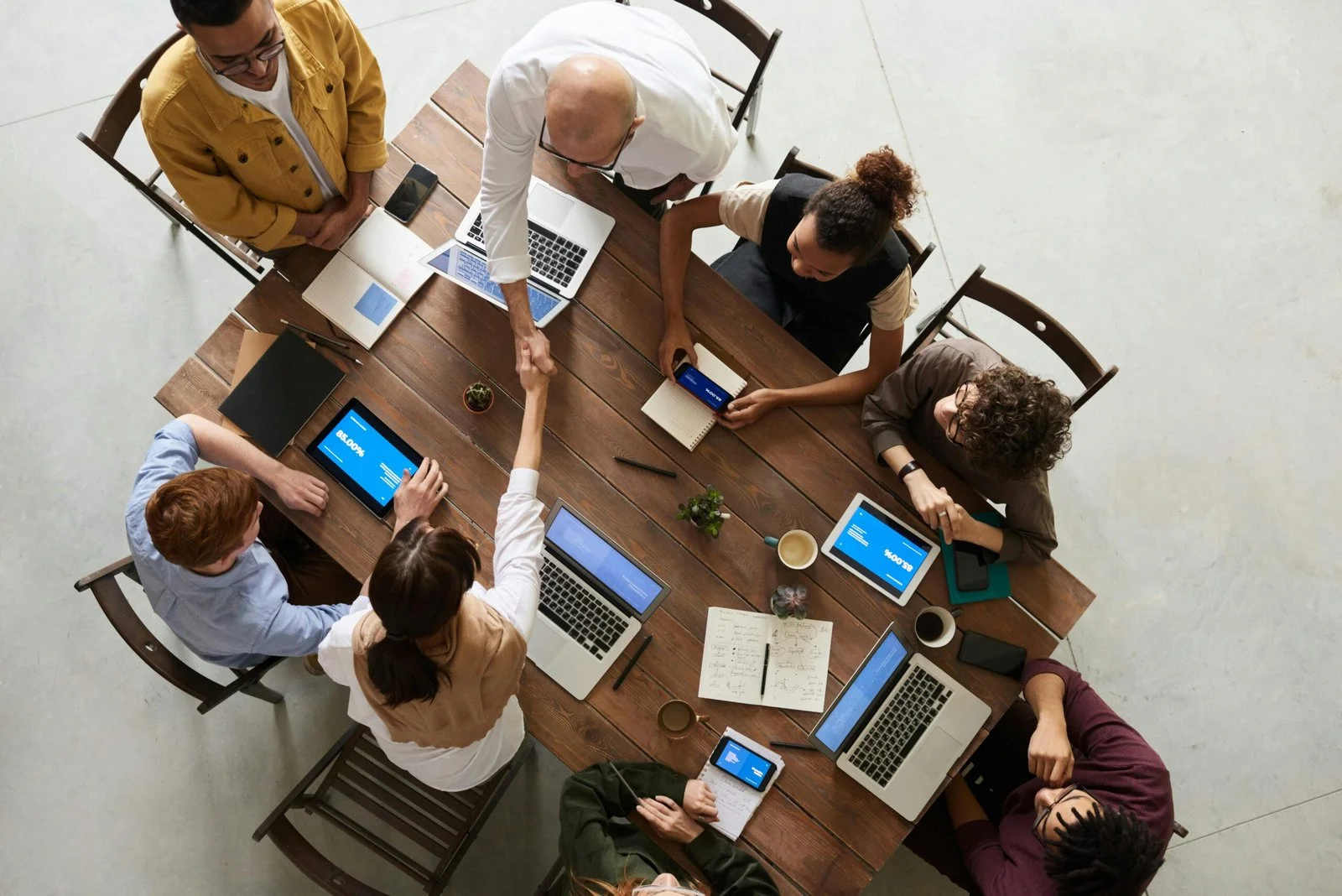 strong online presence for business website example